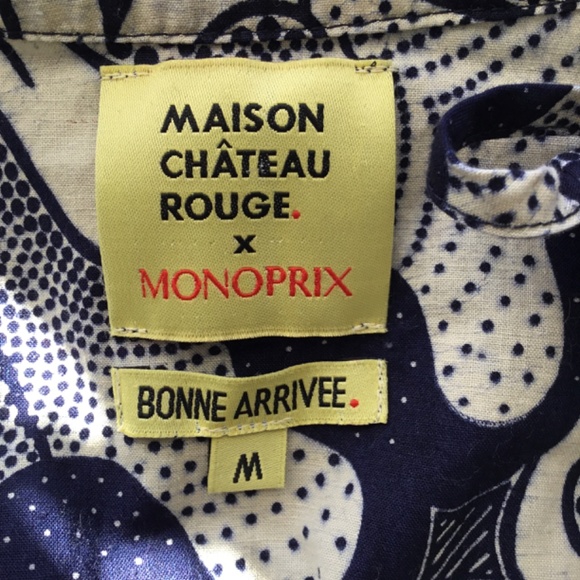 RARE! Maison Chateau Rouge Mini Dress Size Medium - Picture 8 of 11